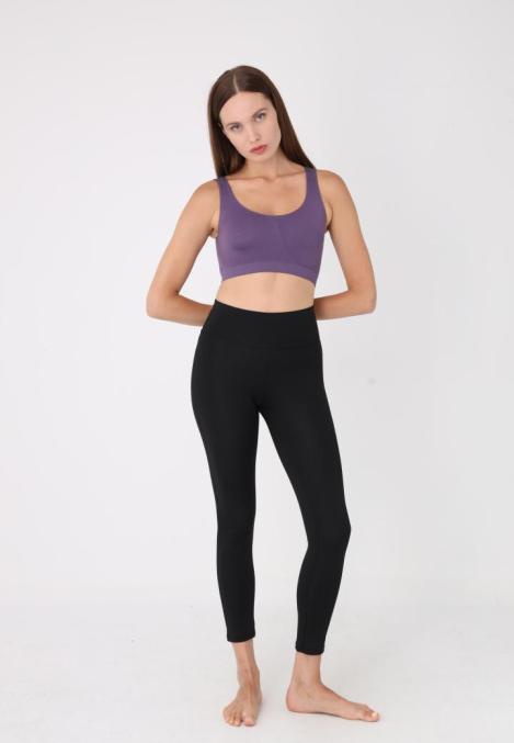 Bustieră Lejeră cu Bretele Late – Fără Push-up,Culoare Mov,Engros